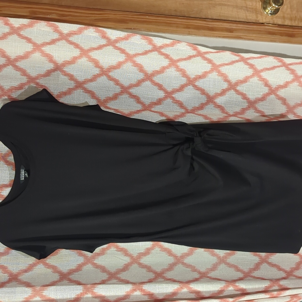 Black Tie Side Dress
